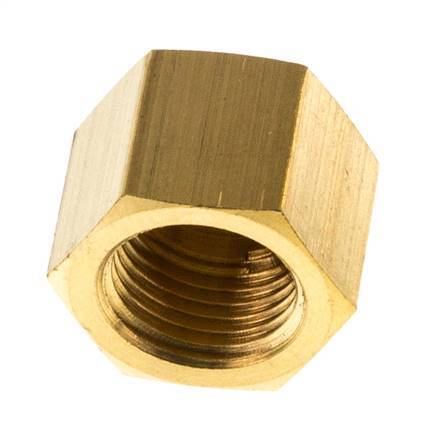 G 1/8'' Brass End cap 16 Bar [5 Pieces]