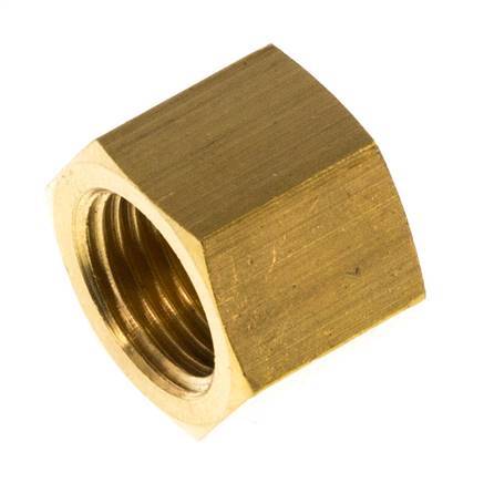 G 1/8'' Brass End cap 16 Bar [5 Pieces]