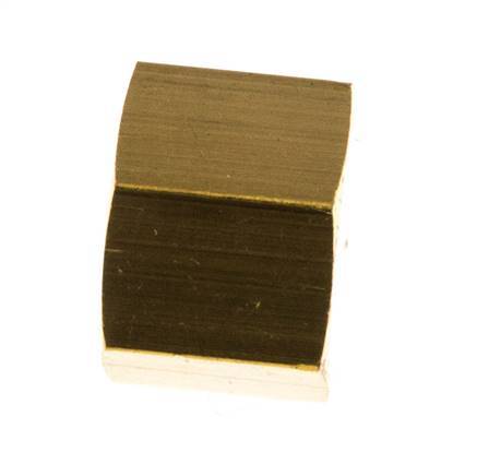 G 1/8'' Brass End cap 16 Bar [5 Pieces]