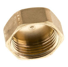 G 1'' Brass End cap 16 Bar [2 Pieces]