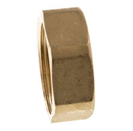 G 1'' Brass End cap 16 Bar [2 Pieces]