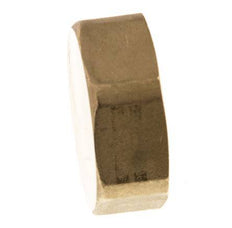 G 1'' Brass End cap 16 Bar [2 Pieces]