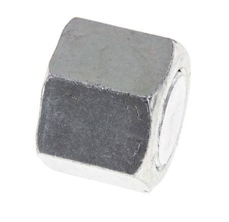 UN 13/16''-16 Tapa final de acero galvanizado ORFS 630 Bar