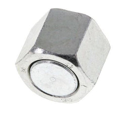 UN 13/16''-16 Tapa final de acero galvanizado ORFS 630 Bar