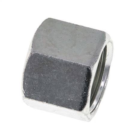 UN 13/16''-16 Tapa final de acero galvanizado ORFS 630 Bar