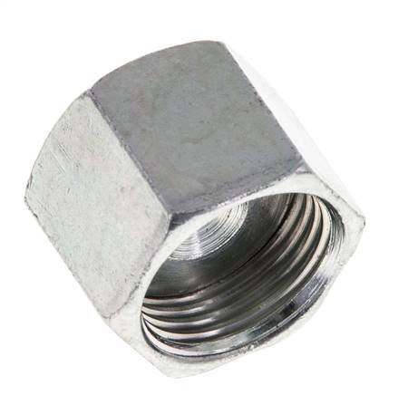 UN 13/16''-16 Tapa final de acero galvanizado ORFS 630 Bar
