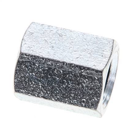 1/4'' NPT Zinc plated Steel Closing plug with Outer Hex 275 Bar