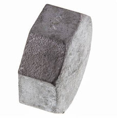 Rp 2 1/2'' Hierro fundido zincado Tapa final 25 Bar