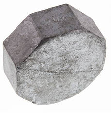 Rp 2 1/2'' Hierro fundido zincado Tapa final 25 Bar