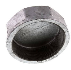 Rp 4'' Hierro fundido zincado Tapa final 25 Bar