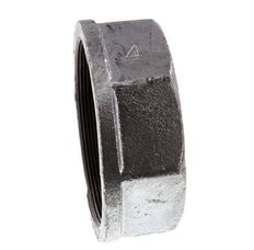 Rp 4'' Hierro fundido zincado Tapa final 25 Bar