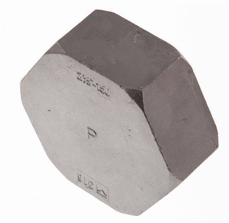 Rp 2 1/2'' Tapa final de acero inoxidable 16 Bar