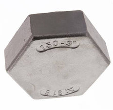 Rp 3'' Tapa final de acero inoxidable 16 Bar