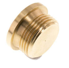 G 3/4'' Brass Closing plug with Inner Hex 16 Bar [2 Pieces]
