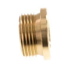 G 3/4'' Brass Closing plug with Inner Hex 16 Bar [2 Pieces]