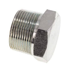 1 1/4'' NPT macho Tapón de cierre de acero galvanizado con barra exterior hexagonal 80