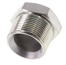 1 1/4'' NPT macho Tapón de cierre de acero galvanizado con barra exterior hexagonal 80