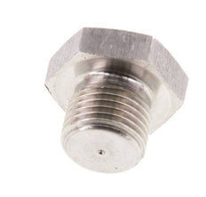 G 1/8'' Stainless steel Closing plug with Outer Hex 40 Bar [2 Pieces]