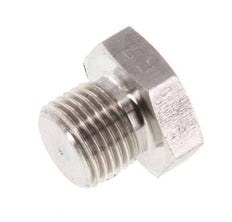 G 1/8'' Stainless steel Closing plug with Outer Hex 40 Bar [2 Pieces]