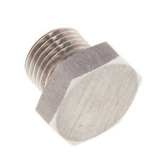 G 1/8'' Stainless steel Closing plug with Outer Hex 40 Bar [2 Pieces]