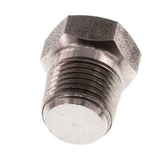 1/8'' NPT macho Tapón de cierre de acero inoxidable con barra exterior hexagonal 345