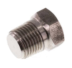 1/8'' NPT macho Tapón de cierre de acero inoxidable con barra exterior hexagonal 345