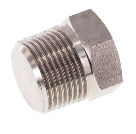 3/4'' NPT macho Tapón de cierre de acero inoxidable con hexágono exterior 170 Bar