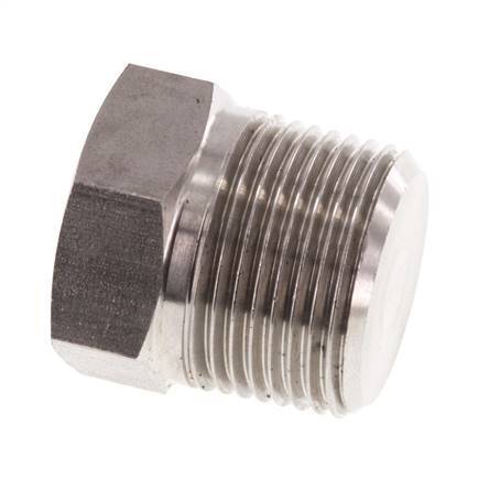 3/4'' NPT macho Tapón de cierre de acero inoxidable con hexágono exterior 170 Bar
