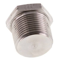 1'' NPT macho Tapón de cierre de acero inoxidable con hexágono exterior 140 Bar