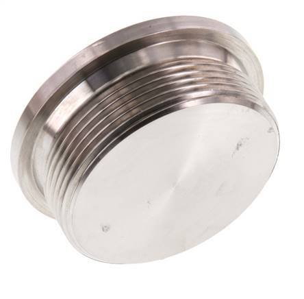 G 2'' Tapón de cierre de acero inoxidable con hexágono interior 40 Bar