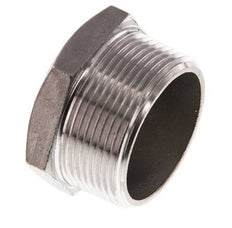 1 1/2'' NPT macho Tapón de cierre de acero inoxidable con hexágono exterior 16 Bar