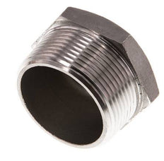 1 1/2'' NPT macho Tapón de cierre de acero inoxidable con hexágono exterior 16 Bar