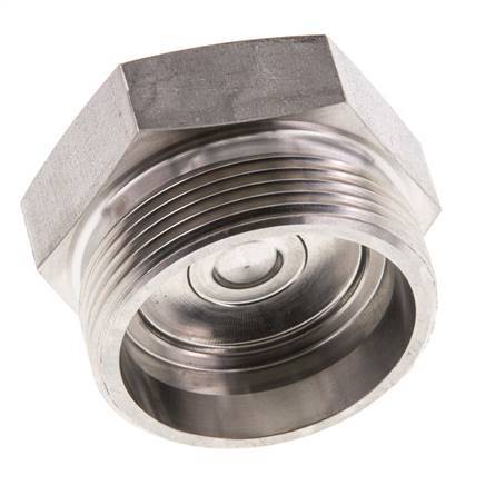35L Tapón de cierre de acero inoxidable para tubos 160 Bar DIN 2353