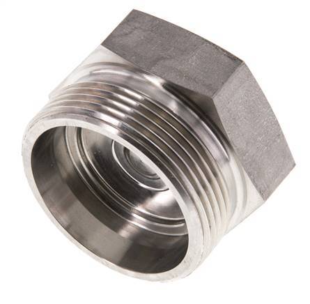 35L Tapón de cierre de acero inoxidable para tubos 160 Bar DIN 2353
