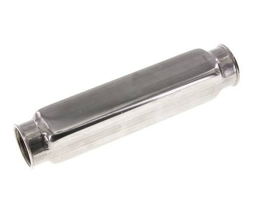 2xG 1'' x 3xG 1/2'' Bloque distribuidor de acero inoxidable de una cara 10 Bar
