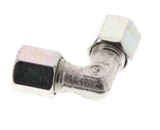 6LL Acero zincado Codo de 90 grados Anillo de corte 100 Bar DIN 2353