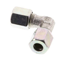 6LL Acero zincado Codo de 90 grados Anillo de corte 100 Bar DIN 2353