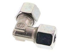 10S Acero zincado Codo de 90 grados Anillo de corte 630 Barra DIN 2353