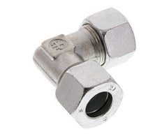 20S Acero zincado Codo de 90 grados Anillo de corte 400 Bar DIN 2353