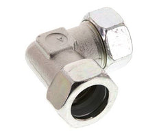 codo de 90 grados de acero galvanizado 28L Anillo de corte de 160 barras DIN 2353