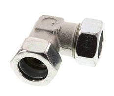 codo de 90 grados de acero galvanizado 28L Anillo de corte de 160 barras DIN 2353