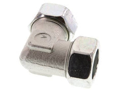 codo de 90 grados de acero galvanizado 28L Anillo de corte de 160 barras DIN 2353