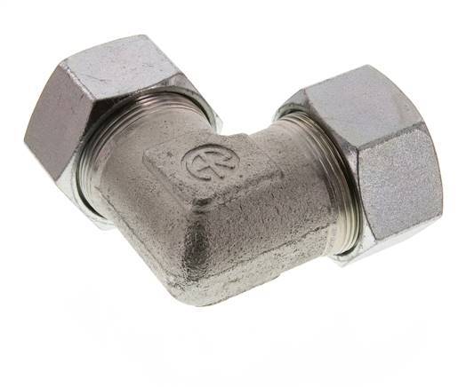 38S Acero zincado Codo de 90 grados Anillo de corte 315 Barra DIN 2353