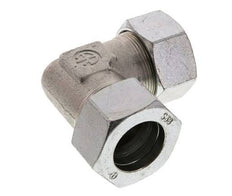 38S Acero zincado Codo de 90 grados Anillo de corte 315 Barra DIN 2353