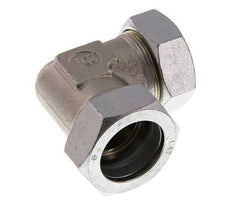 codo de 90 grados de acero galvanizado 42L Anillo de corte de 160 barras DIN 2353