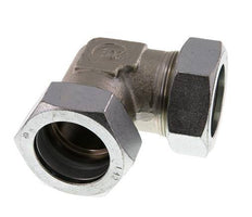 codo de 90 grados de acero galvanizado 42L Anillo de corte de 160 barras DIN 2353