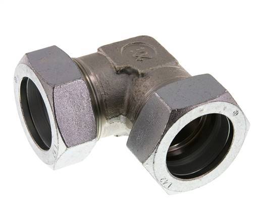 codo de 90 grados de acero galvanizado 42L Anillo de corte de 160 barras DIN 2353