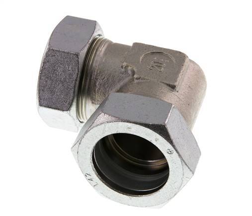 codo de 90 grados de acero galvanizado 42L Anillo de corte de 160 barras DIN 2353