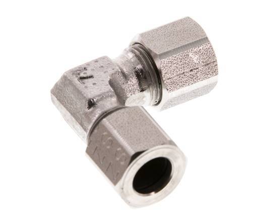 8LL Codo de acero inoxidable de 90 grados Anillo de corte 100 Bar DIN 2353