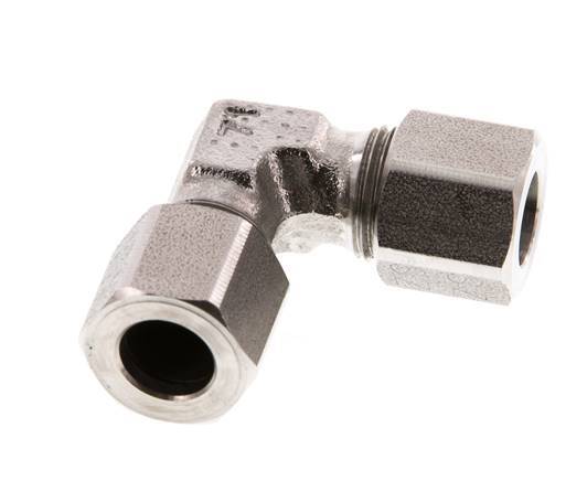 8LL Codo de acero inoxidable de 90 grados Anillo de corte 100 Bar DIN 2353
